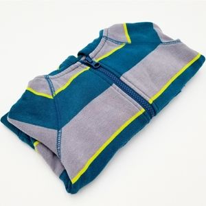 Cat & Jack striped hoodie sz 18M boys, blue/gray
